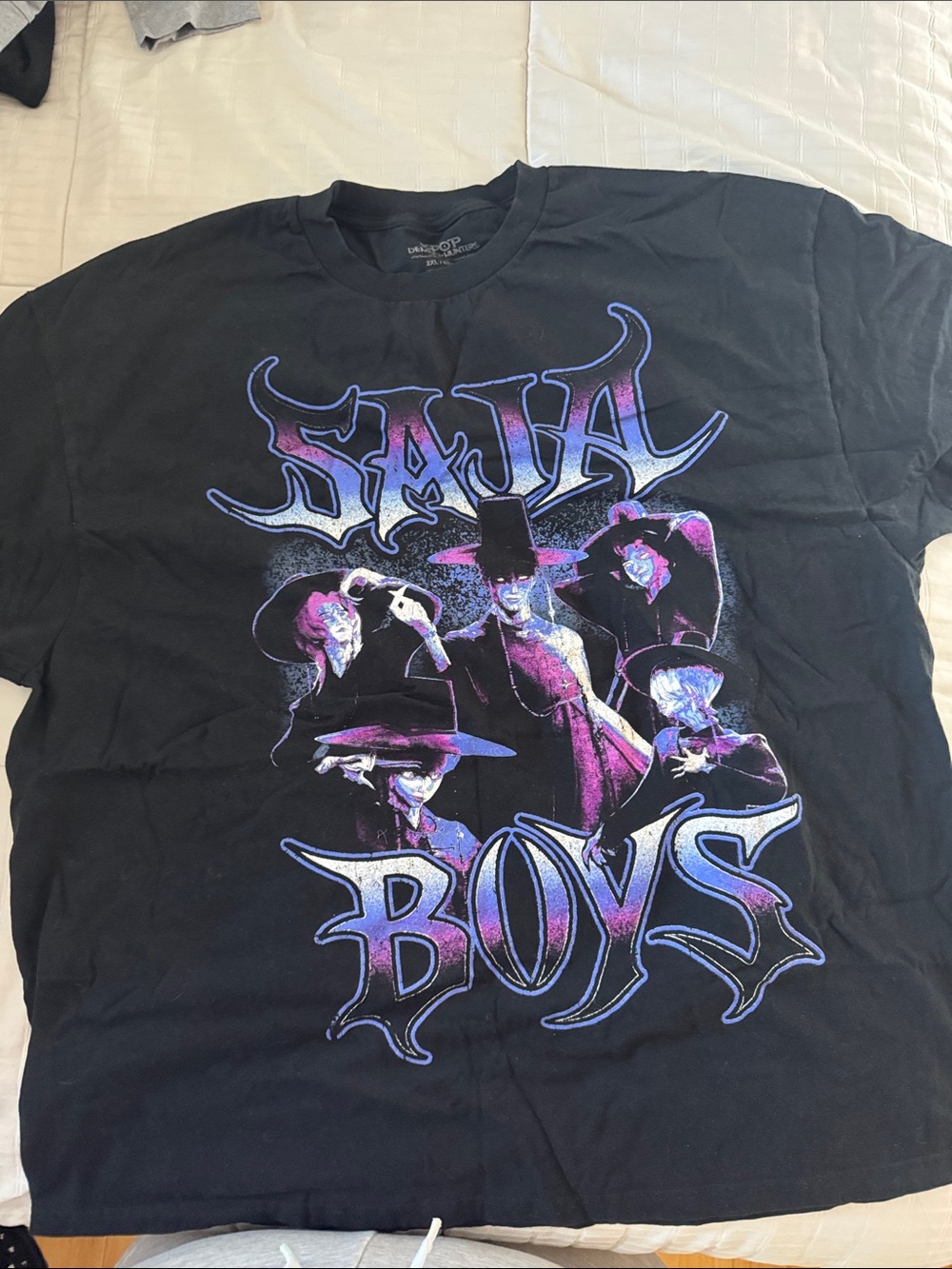 Saja Boys Black Graphic Short Sleeve Tee